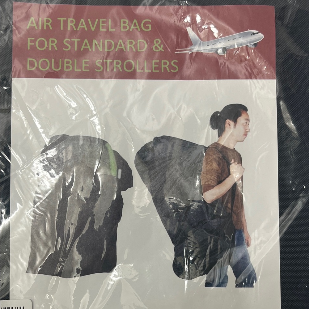 NWOT Air Travel Bag for Strollers - Black - Picture 2 of 5